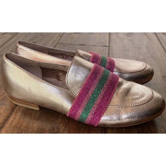 Kenneth Cole Walden Flat Slip On Women's SIZE 6 Metallic Colorful - Picture 7 of 7